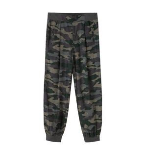 Truce Jogger Pants Satin Camo Casual Comfy Neutral